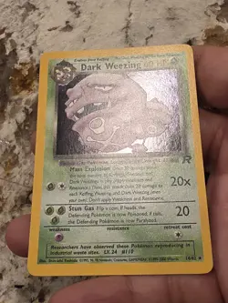 Pokemon 1999-2000 Dark Weezing 14/82 Team Rocket Holo - Image 3