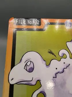 1997 Pokemon Ditto No. 132 Bandai Carddass Series 3-4 Japanese - Image 3