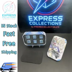 IN STOCK 2025 Gundam Chinese Card Game Dice for Official a Set of 6 Dice + a Box - Image 2