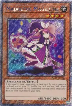 Yugioh! Madolche Magileine - RA04-EN185 - Platinum Secret Rare - 1st Edition Nea - Image 1