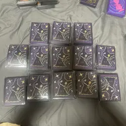 13 X Paldean Fates 65-Count ETB Card Sleeves | Pokemon Official | New Sealed - Image 1