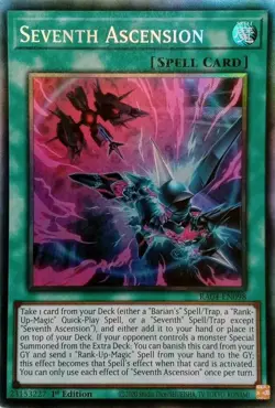 Yugioh! Seventh Ascension - RA04-EN098 - Collector's Rare - 1st Edition Near Min - Image 1