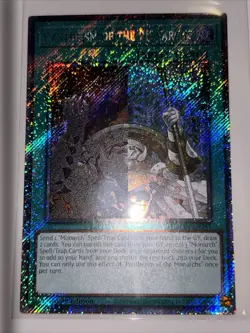 Yugioh! Pantheism of the Monarchs - RA04-EN261 - Platinum Secret Rare - 1st Edit - Image 1