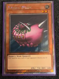 Yugioh! Needle Worm - RA04-EN112 - Platinum Secret Rare - 1st Edition Near Mint, - Image 1