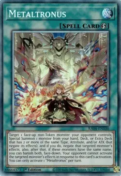 Yugioh! Metaltronus - RA04-EN100 - Collector's Rare - 1st Edition Near Mint, Eng - Image 1