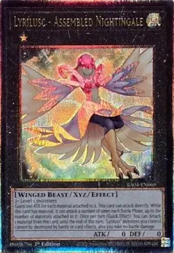 Yugioh! Lyrilusc - Assembled Nightingale - RA04-EN069 - Ultimate Rare - 1st Edit - Image 1