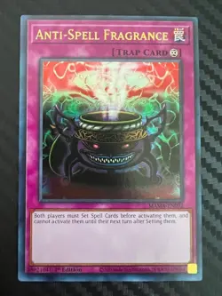 Yugioh Anti-Spell Fragrance MAMA-EN092 1st Edition Ultra Rare NM - Image 1