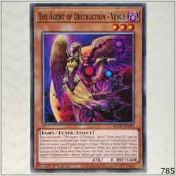 The Agent of Destruction - Venus - BACH-EN021 - Common 1st Edition Yugioh - Image 1