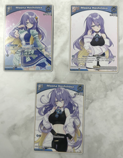 Moona Hoshinova Hololive Card Game Vol.1 ENGLISH Waifu Anime Trading Card - Image 1
