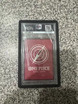 PSA 10 Monkey D Luffy EB02-010 L Dodgers One Piece Night Promo Card English 2025 - Image 3