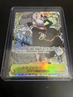 One Piece Card Game Law OP10-119 Manga ALT ART Parallel - Image 2