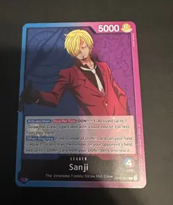 Sanji OP12-041 L Legacy of the Master - ONE PIECE Card Game ENGLISH - Image 1