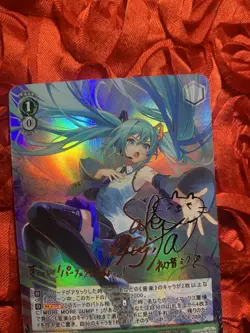 Hatsune Miku WONDER GIRLS Waifu Anime ACG Holo Goddess Card Blue - Image 5