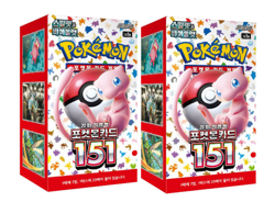 [2 BOX]Pokemon Card Scarlet&Violet 151 Booster Box sv2a New Sealed Korean ver - Image 1