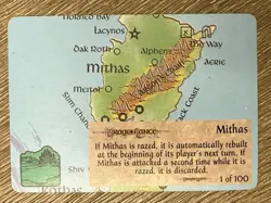 TSR Spellfire CCG 1st Ed. Mithas Card #1 / 100 - Dragonlance - Image 1