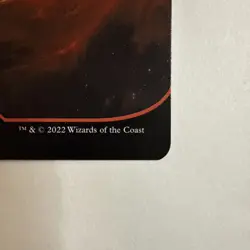 MTG - Mountain (243) - Borderless Foil - Unfinity - "Orbital" - NM #2 - Image 3