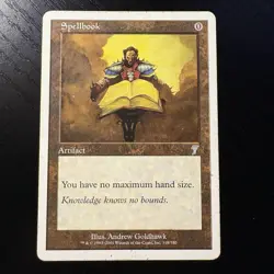Spellbook Uncommon Regular MTG 7th Edition #318 MP - Image 1