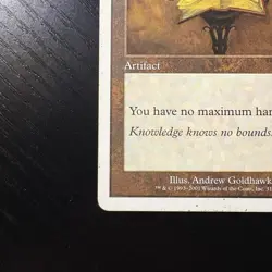 Spellbook Uncommon Regular MTG 7th Edition #318 MP - Image 4