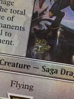 Summon: Bahamut Foil Near Mint MTG Promo: Prerelease Cards promo SEALED NIP 2025 - Image 2