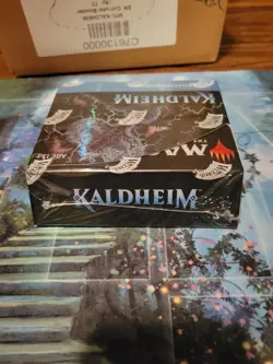MTG Kaldheim Collector Booster Box 12 Packs new sealed English Rudy Alpha - Image 4