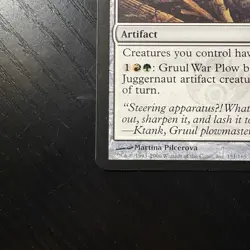 Gruul War Plow Rare Regular MTG Guildpact #151 LP - Image 4