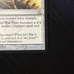 Gruul War Plow Rare Regular MTG Guildpact #151 LP - Image 5