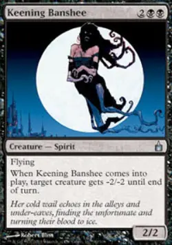 Keening Banshee -Foil Medium Play MTG Ravnica - Image 1