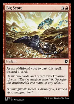 1x - Big Score - [SELECT] - Various Sets - C NM MTG - Image 3