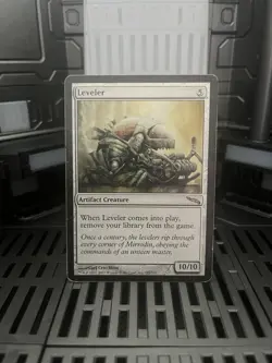 MTG Mirrodin Magic the Gathering English Regular Leveler Heavy Play - Image 1