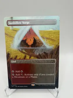 x1 Sunbillow Verge DFT Aetherdrift MTG 373 RARE BORDERLESS M/NM 1x - Image 1