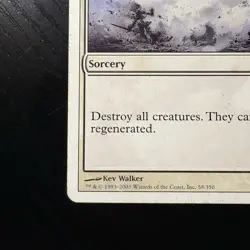 Wrath Of God Rare Regular MTG 8th Edition #58 MP - Image 4