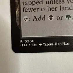 1 x Blooming Marsh - Outlaws of Thunder Junction - NM-Mint - MTG - Image 2