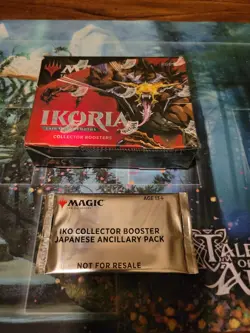 MTG Magic Ikoria Collector Booster Box new sealed English + Ancillary pack - Image 1