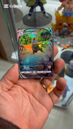 Feraligatr Original Artwork Pokemon Card Holo Rainbow Effect Watch Video - Image 2