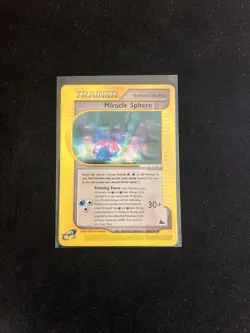 2003 Pokemon TCG Miracle Sphere Beta 130/144 Skyridge Regular MP-LP - Image 1