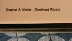 Pokemon Live Code cards SCARLET & VIOLET-DESTINED RIVALS - Image 3