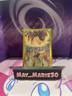 Non TCG Pokemon Eif Origin PC 20 GOLD BORDER HOLO CASE HIT #'d 06/68 Charizard - Image 1