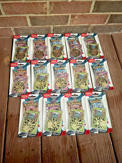 Pokemon Scarlet & Violet: Paradox Rift 14 Blister Packs (Pineco and Sinistea) - Image 1