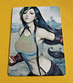 Tifa Lockhart Final Fantasy Night City Anime Waifu Sexy Card - Image 2