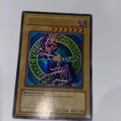 Yugioh Dark Magician Foil Line Error Sdy Unlimited Lp - Image 4