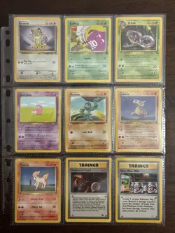Pokemon Card Binder Collection - Vintage Card Lot (1999-2000 WOTC) - Image 1