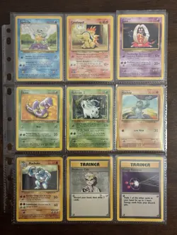 Pokemon Card Binder Collection - Vintage Card Lot (1999-2000 WOTC) - Image 1