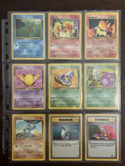 Pokemon Card Binder Collection - Vintage Card Lot (1999-2000 WOTC) - Image 1