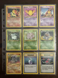 Pokemon Card Binder Collection - Vintage Card Lot (1999-2000 WOTC) - Image 1