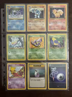 Pokemon Card Binder Collection - Vintage Card Lot (1999-2000 WOTC) - Image 1