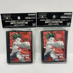 Union Arena Card Sleeve Hunter 2 Pieces - Image 1