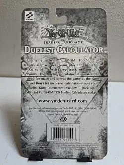 1996 Konami Yu-Gi-Oh! Trading Card Game Duelist Solar Calculator - Image 2