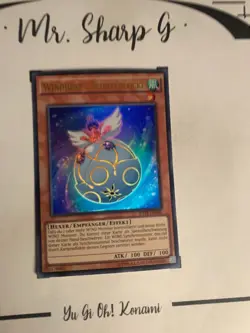 WINDHEXE - SCHNEEGLOCKE - RATE-DE008 DEUTSCH Yu-Gi-Oh! CARD ULTRA RARE HOLO TCG* - Image 2