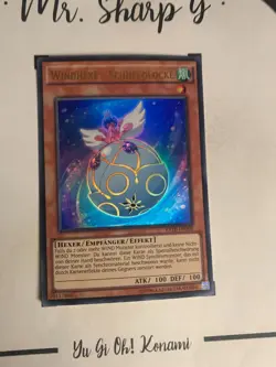 WINDHEXE - SCHNEEGLOCKE - RATE-DE008 DEUTSCH Yu-Gi-Oh! CARD ULTRA RARE HOLO TCG* - Image 3
