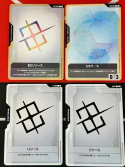 Gundam Card Game Japanese Resource Cards Complete Set (w Ex Base, Ex Resource) - Image 2